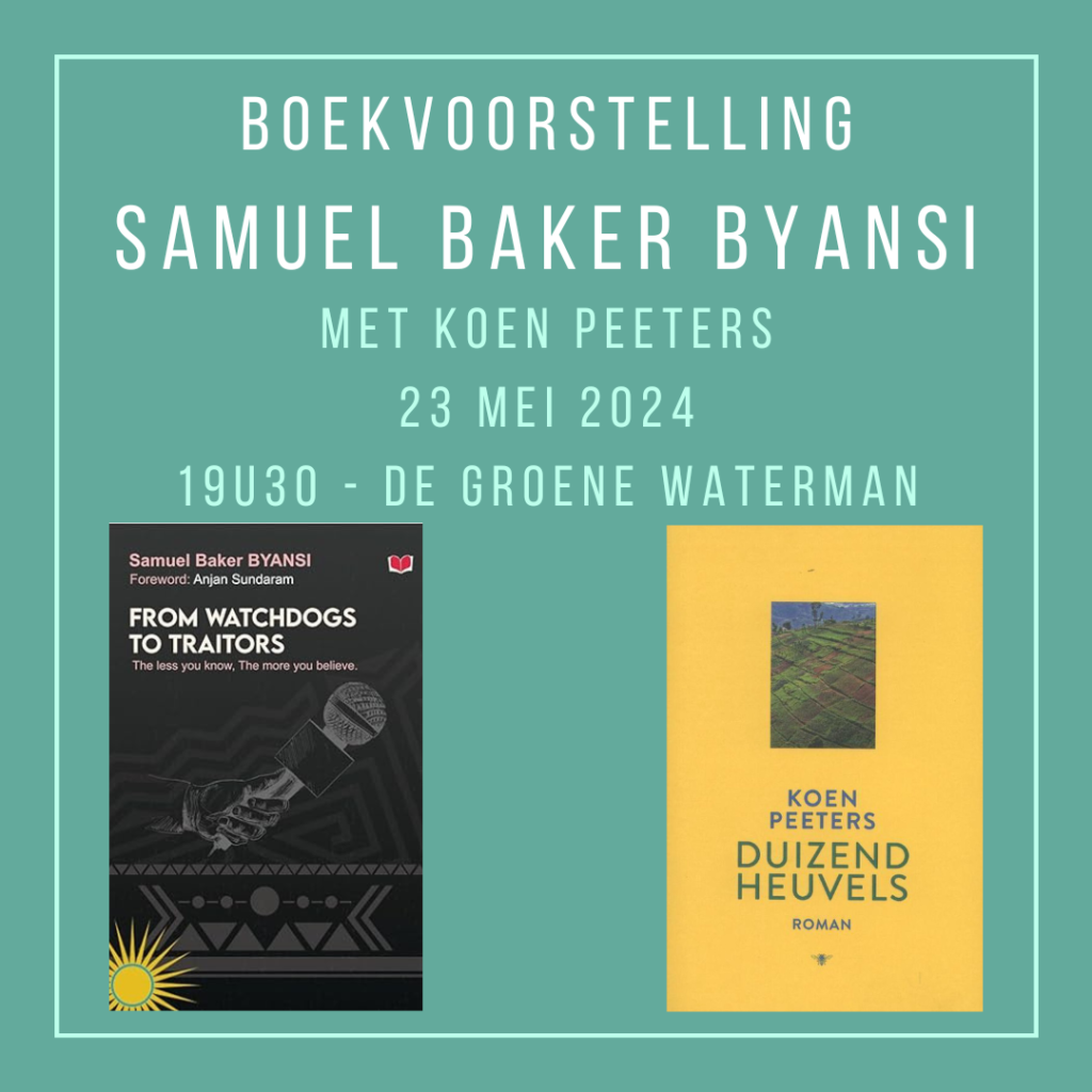 23 mei: Boekvoorstelling Samuel Baker Byansi