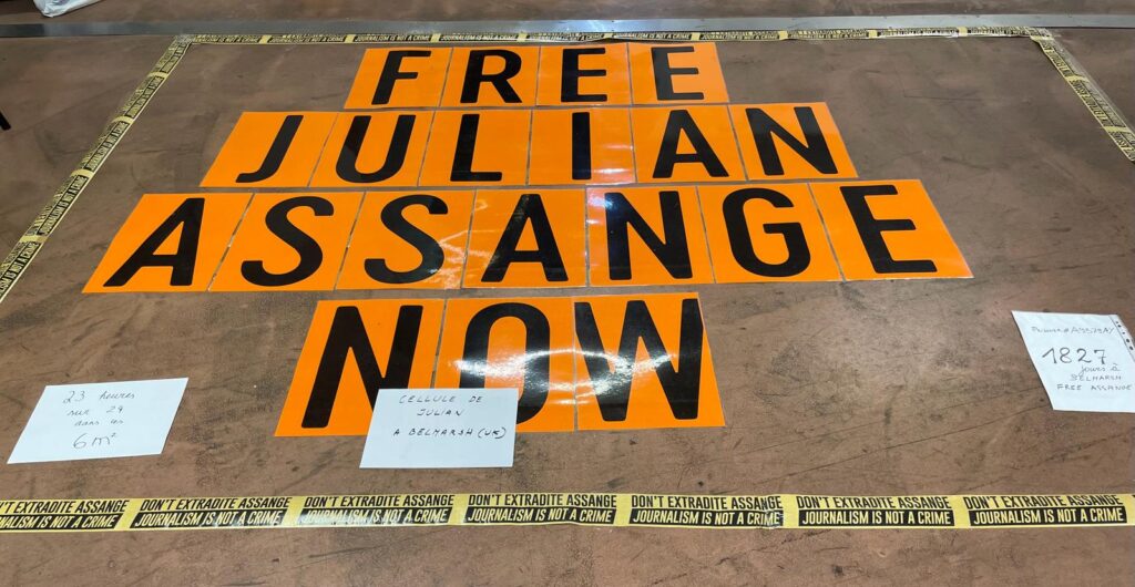 Terugblik op '5 uur voor 5 jaar - Julian Assange'